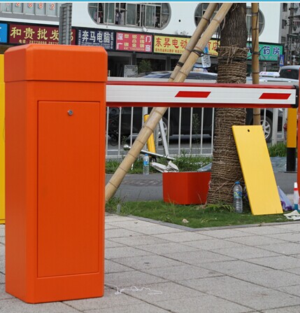 橘红道闸1